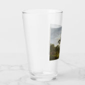 Italiaans landschap met de ringloopbomen (Voogd) Glas (Rechts)