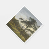 Italiaans landschap met de ringloopbomen (Voogd) Servet (Hoek)