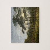 Italiaans landschap met parasolden (Voogd) Legpuzzel (Verticaal)