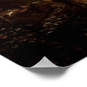 Italiaans landschap met rapporteurs voor advies poster (Hoek)