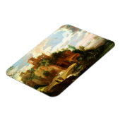  Italiaans Landschap met Ruïnes Magneet (Linkerzijde)