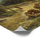 Italiaans landschap poster (Hoek)