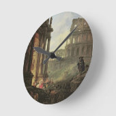 Italiaans landschap ronde klok (Hoek)