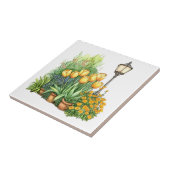 Italiaans Lente Clipart Tegeltje (Zijkant)