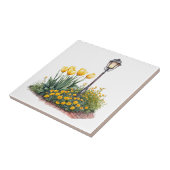 Italiaans Lente Clipart Tegeltje (Zijkant)