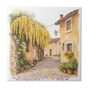 Italiaans Lente Clipart Tegeltje