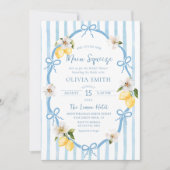 Italiaans Main Squeeze Citrus Lemon Vrijgezellenfe Kaart (Voorkant)