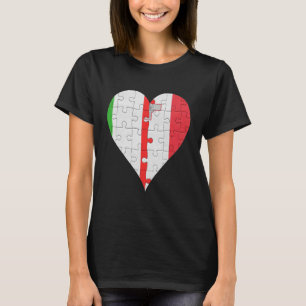Italiaans Maltees vlaghart T-shirt