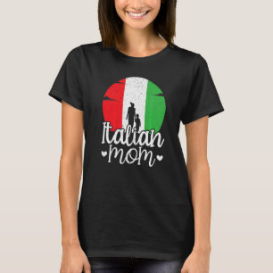 Italiaans mam Europe landreizen Italië Moeders Da T-shirt