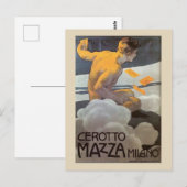  Italiaans Man Briefkaart (Voorkant / Achterkant)