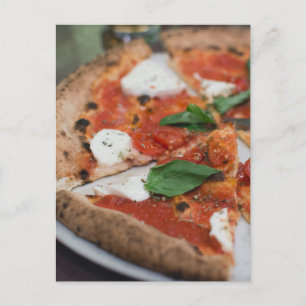 Italiaans Margherita Pizza Briefkaart