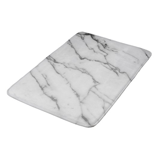 Italiaans Marmer #4 #faux #marble #decor #art Badmat (Gekanteld)