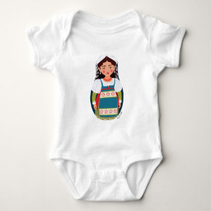 Italiaans Matryoshka Baby Bodysuit