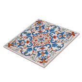  Italiaans mediterraan patroon Tegeltje (Zijkant)