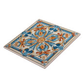 Italiaans mediterraan patroon Tegeltje (Zijkant)