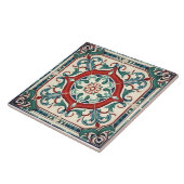  Italiaans mediterraan patroon Tegeltje (Zijkant)