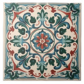  Italiaans mediterraan patroon Tegeltje (Voorkant)