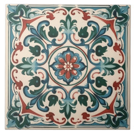  Italiaans mediterraan patroon Tegeltje