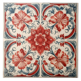  Italiaans mediterraan patroon Tegeltje