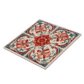 Italiaans mediterraan patroon Tegeltje (Zijkant)