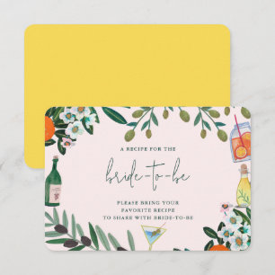 Italiaans mediterraan Vrijgezellenfeest deelt een  Informatiekaartje