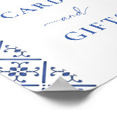 Italiaans Mediterraans Citroen Kaarten en geschenk Poster (Hoek)