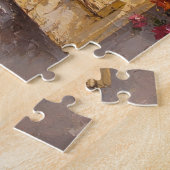 Italiaans Meer Raam Uitzicht Legpuzzel (Zijkant)