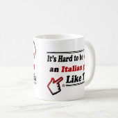 Italiaans meisje koffiemok (Voorkant rechts)