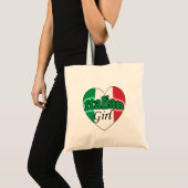 Italiaans meisje - Stijlvol en trots Italiaans erf Tote Bag (Voorkant (product))
