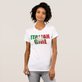 Italiaans meisje t shirt (Voorkant volledig)