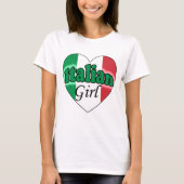 Italiaans meisje T-Shirt (Voorkant)