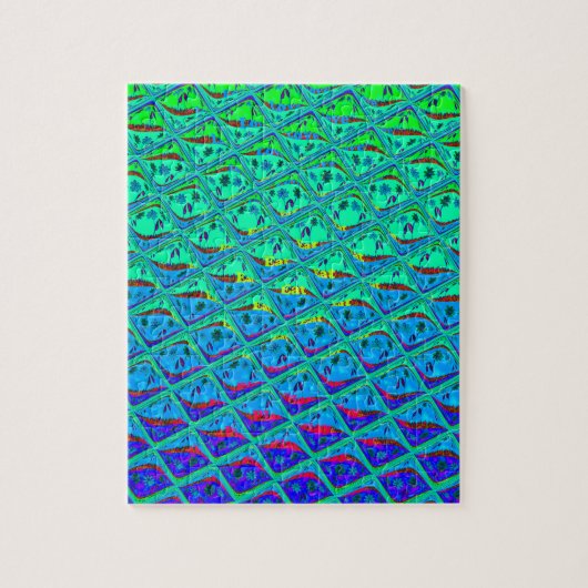 Italiaans mengsel van blauw legpuzzel (Verticaal)