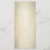 Italiaans menu, Bewerkbaar afdrukbaar menu Colosse (Achterkant)