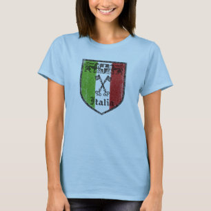 Italiaans middeleeuws wapen dames top shirt