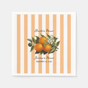 Italiaans Middellands Zee Citrus Citroen Sinaasapp Servet