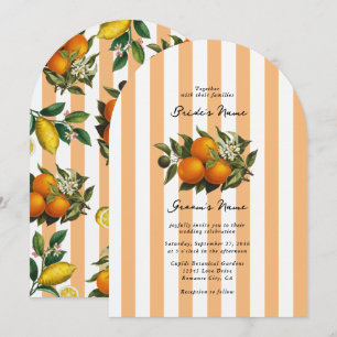 Italiaans Middellands Zee Citrus Sinaasappels Brui Kaart