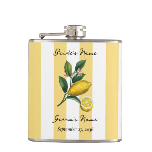 Italiaans Middellandse Zee Citrus Citroen Sinaasap Heupfles