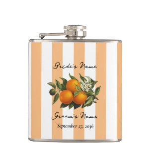 Italiaans Middellandse Zee Citrus Sinaasappel Trou Heupfles