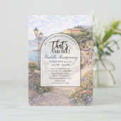 Italiaans Monterosso al Mare Dat is Liefde Kaart (Staand voorkant)