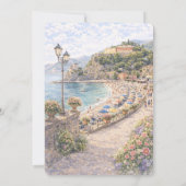 Italiaans Monterosso al Mare Dat is Liefde Kaart (Achterkant)