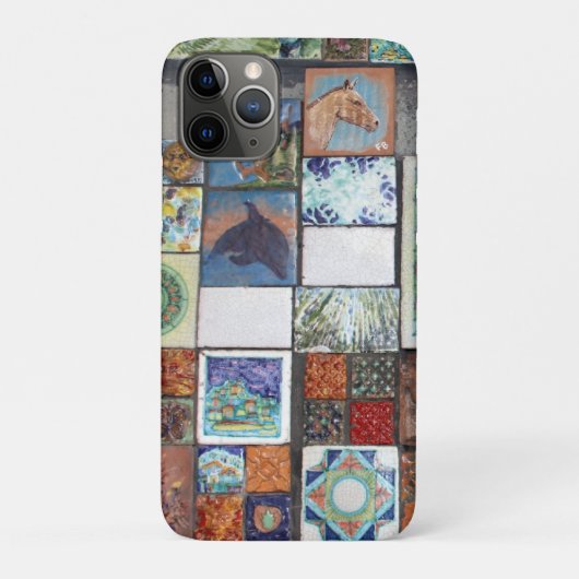Italiaans mozaïek Case-Mate iPhone case (Achterkant)
