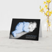 Italiaans nieuw jongetje gefeliciteerd kaart (Gele Bloem)