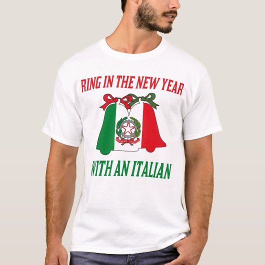 Italiaans nieuwjaar t-shirt (Voorkant)