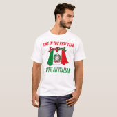 Italiaans nieuwjaar t-shirt (Voorkant volledig)