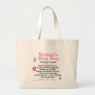 Italiaans - nonna - enkele versie grote tote bag