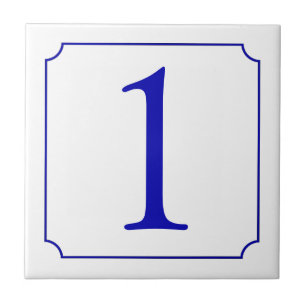 Italiaans nummer keramische tapijten tegeltje