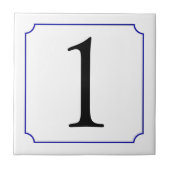 Italiaans nummer tegeltje (Voorkant)