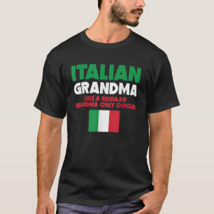 Italiaans Oma Shirt Grappig Grootouder's Day Shir