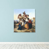 Italiaans ombudsman, 1835 canvas afdruk (Insitu (Houten vloer))