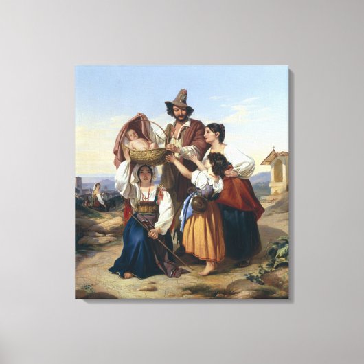 Italiaans ombudsman, 1835 canvas afdruk (Voorkant)